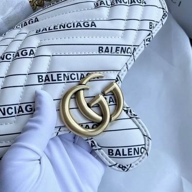 Replica Gucci Bags 1:1 GG Marmont 443497 26x15x7cm df03