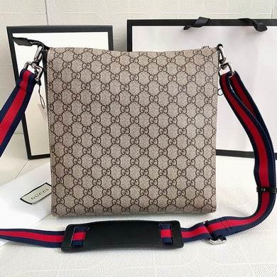 Replica Gucci Bags 1:1 WD474137啡胶 27X28.5X5