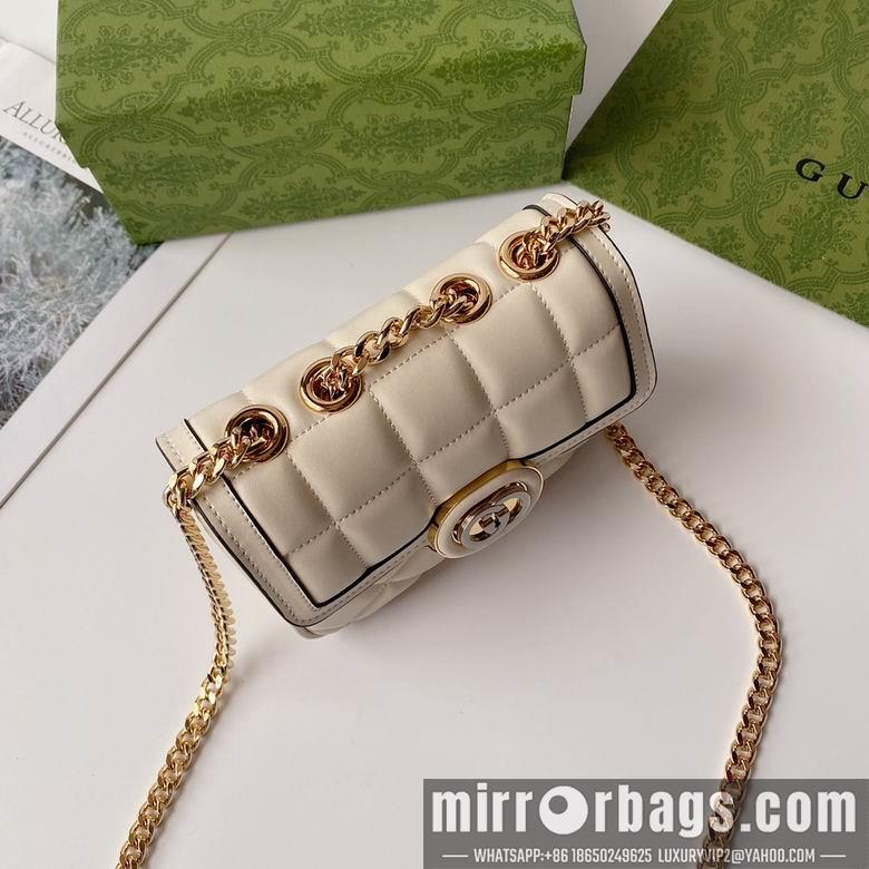 Replica Gucci Bags 1:1 741457 18X14.5X8cm YG 4colour