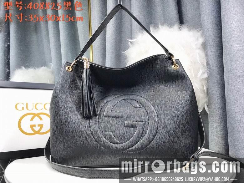 Replica Gucci Bags 1:1 WD408825黑色 35X30X15