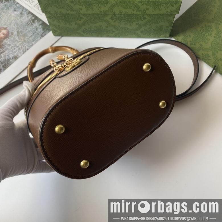 Replica Gucci Bags 1:1 760200 15.5X13.5X4cm YG 2colour