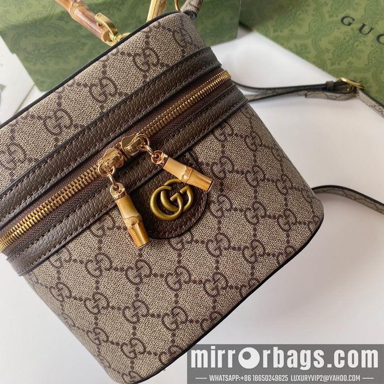Replica Gucci Bags 1:1 760200 15.5X13.5X4cm YG 2colour