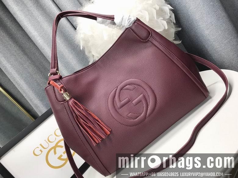 Replica Gucci Bags 1:1 WD282309紫色 35X29X16