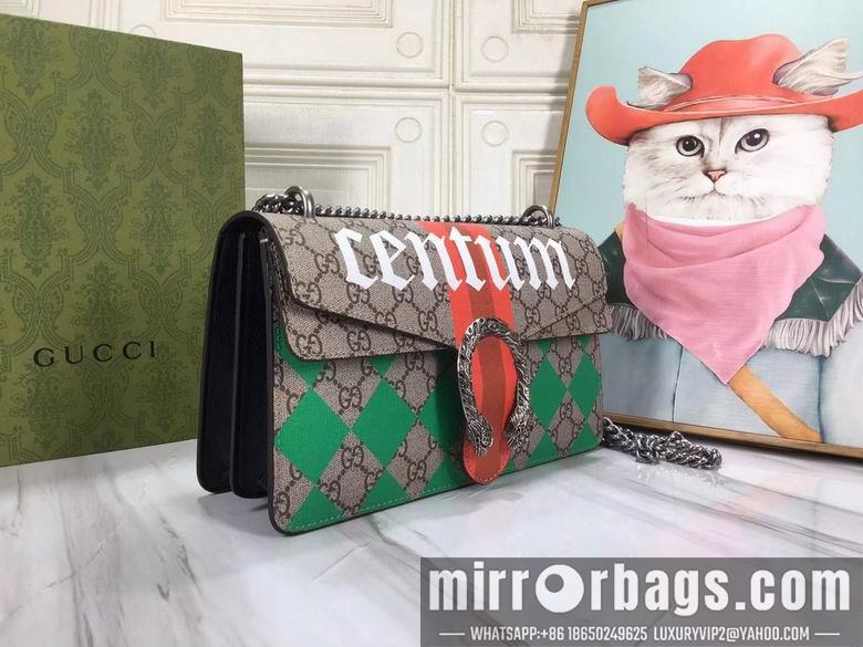 Replica Gucci Bags 1:1 WD400249啡印花 28X18X9