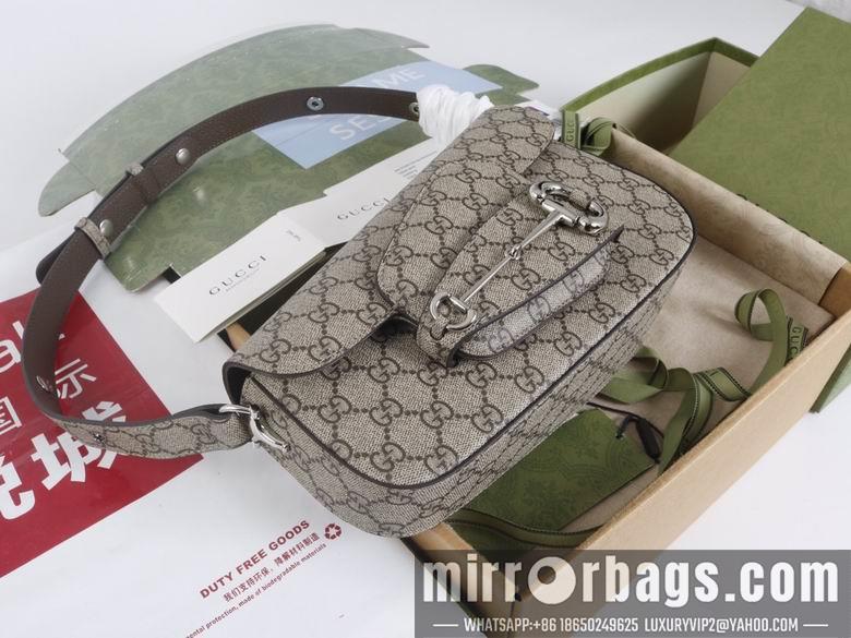 Replica Gucci Bags 1:1 764155 26.5X10.5X17X4-8cm YG 2colour