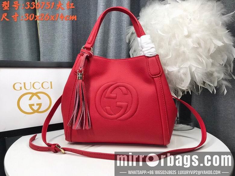 Replica Gucci Bags 1:1 WD336751红色 30X26X4