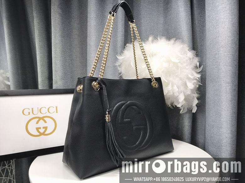 Replica Gucci Bags 1:1 WD308982黑色 38X27X14