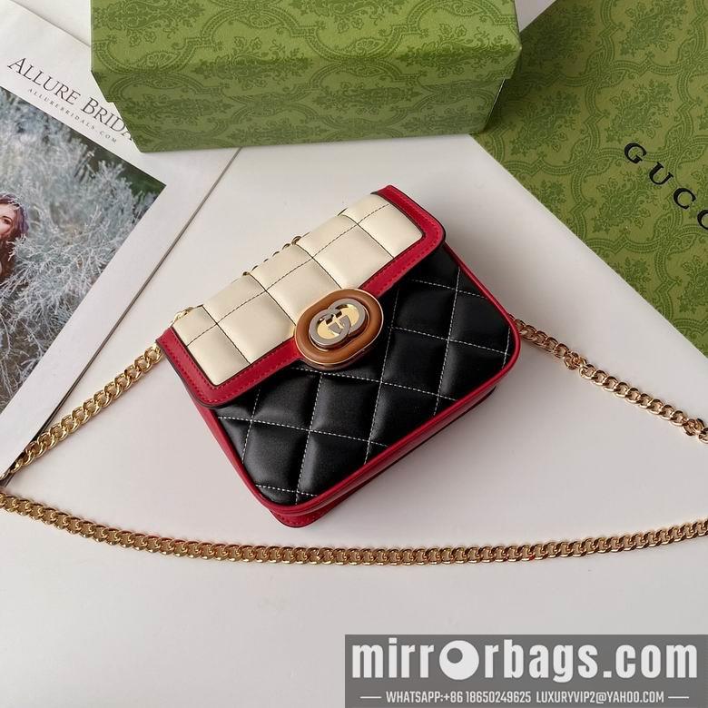 Replica Gucci Bags 1:1 741457 18X14.5X8cm YG 4colour