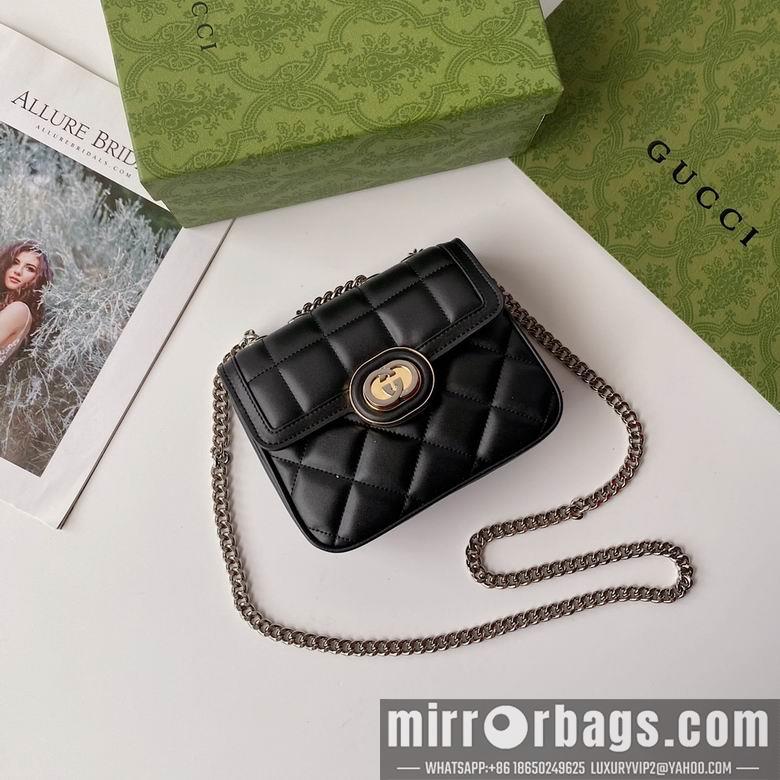 Replica Gucci Bags 1:1 741457 18X14.5X8cm YG 4colour