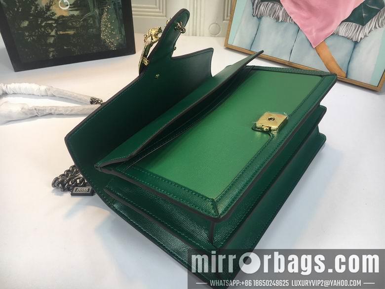 Replica Gucci Bags 1:1 WD400249绿 28X18X9