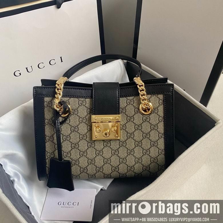 Replica Gucci Bags 1:1 WD498156黑 26X18X10