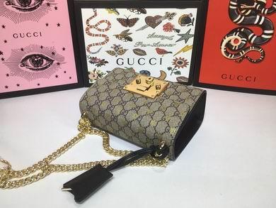 Replica Gucci Bags 1:1 padlock 409487 20X12.5X8cm DF