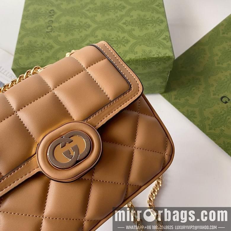 Replica Gucci Bags 1:1 741457 18X14.5X8cm YG 4colour