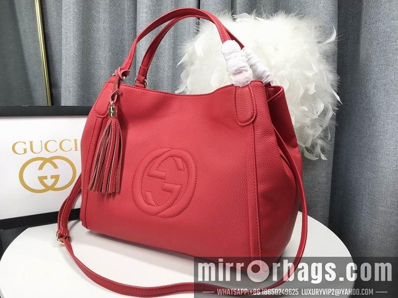 Replica Gucci Bags 1:1 WD282309红色 35X29X16