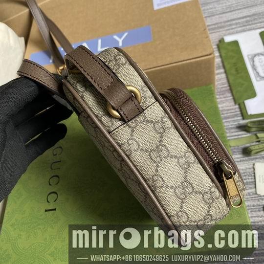 Replica Gucci Bags 1:1 Gucci 671682棕 12x16x7cm CN