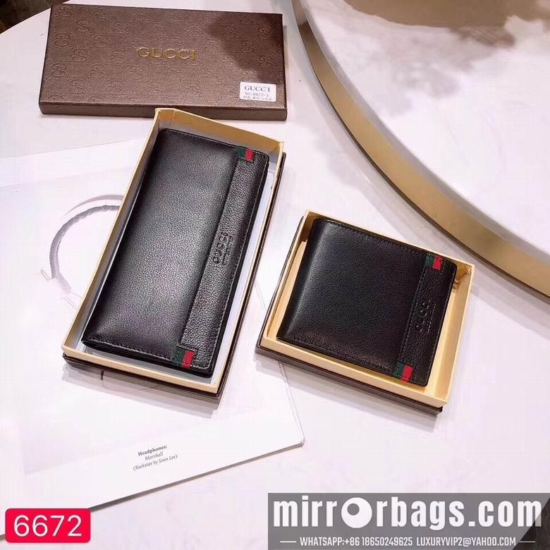 Replica Gucci Bags 1:1 6672 Long 19X10cm short 12X10cm XM