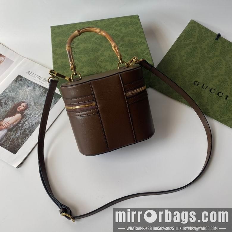 Replica Gucci Bags 1:1 760200 15.5X13.5X4cm YG 2colour