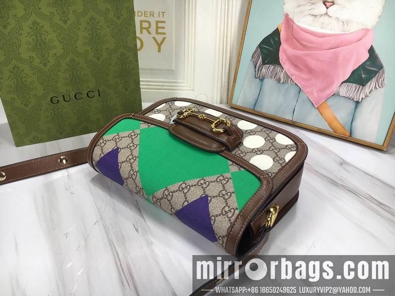 Replica Gucci Bags 1:1 WD602204几何印花 25X18X8