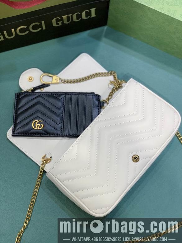 Replica Gucci Bags 1:1 751526 21X11X5cm DF 2colour