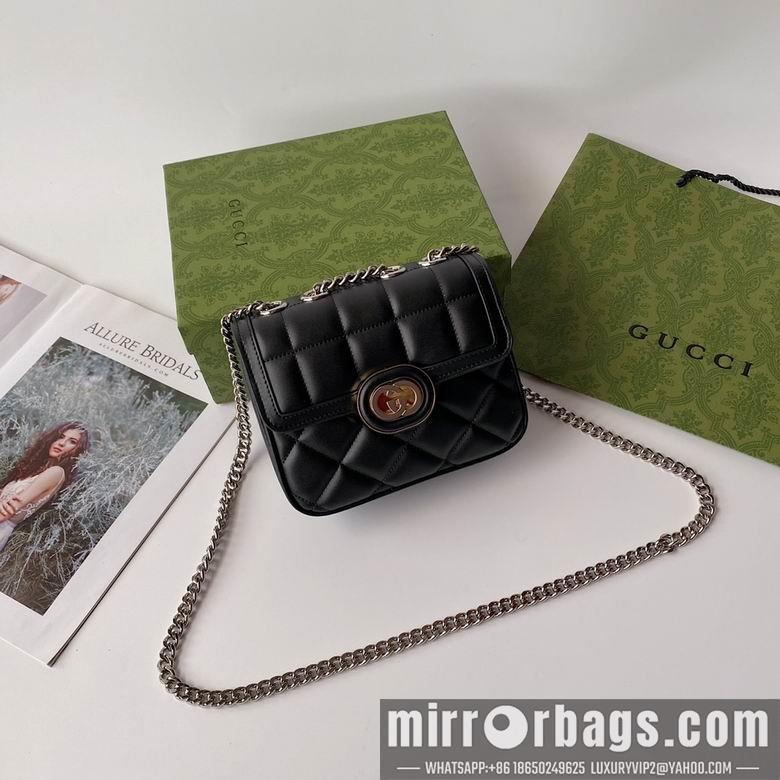 Replica Gucci Bags 1:1 741457 18X14.5X8cm YG 4colour