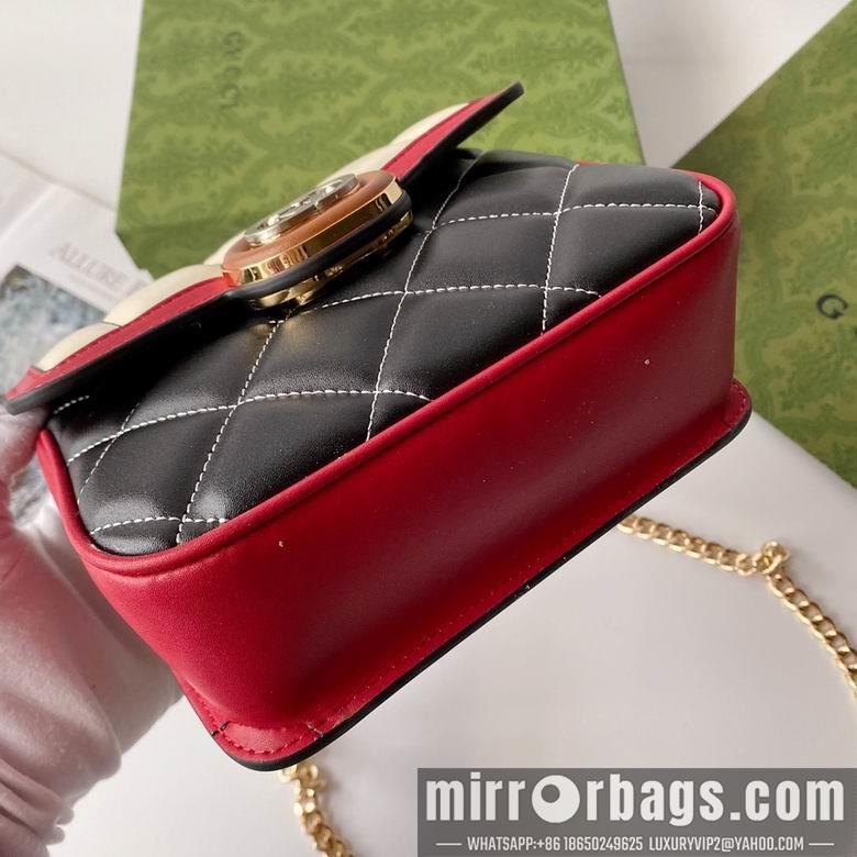 Replica Gucci Bags 1:1 741457 18X14.5X8cm YG 4colour