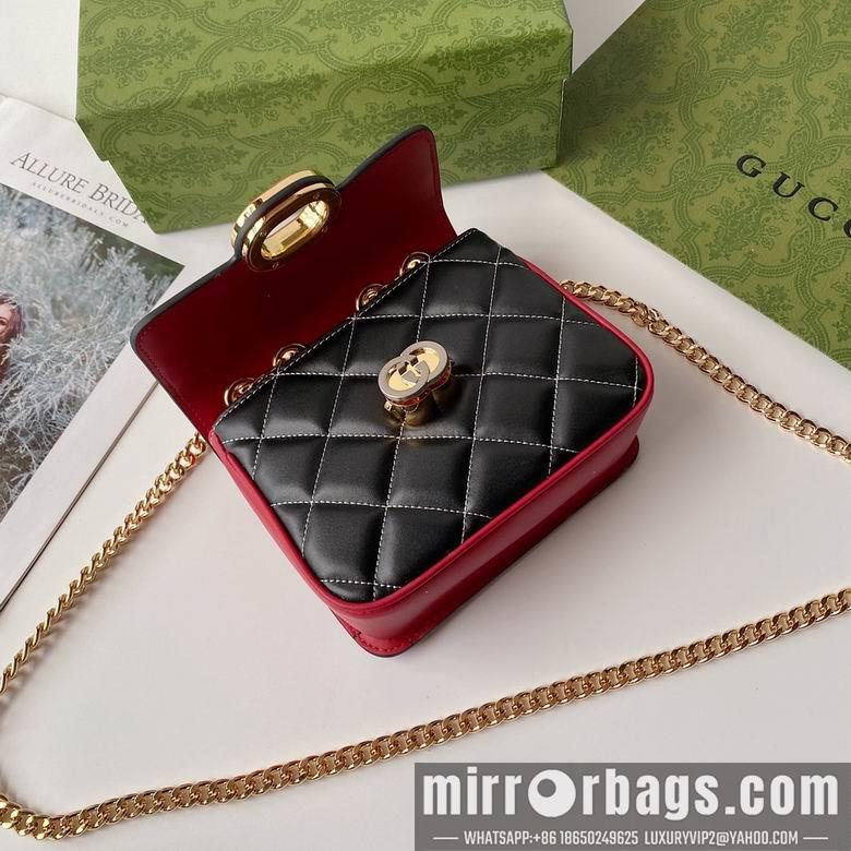 Replica Gucci Bags 1:1 741457 18X14.5X8cm YG 4colour