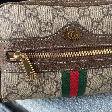 Replica Gucci Bags 1:1 WD517076啡红绿 18.5X13X6