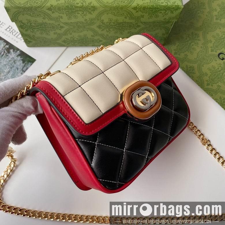 Replica Gucci Bags 1:1 741457 18X14.5X8cm YG 4colour