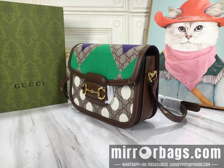 Replica Gucci Bags 1:1 WD602204几何印花 25X18X8