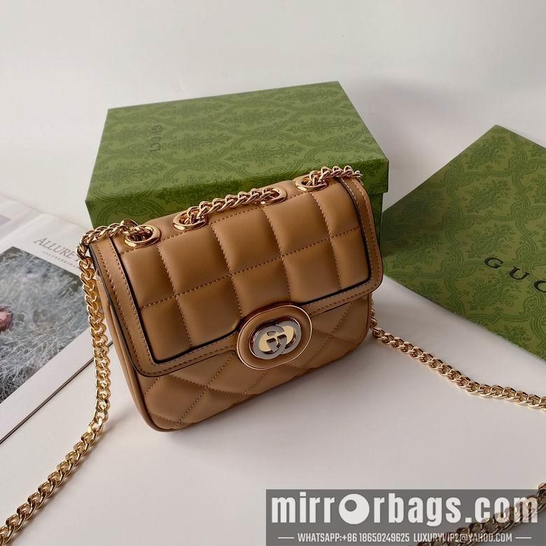 Replica Gucci Bags 1:1 741457 18X14.5X8cm YG 4colour