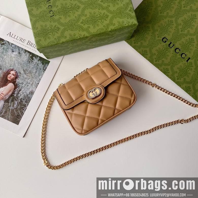 Replica Gucci Bags 1:1 741457 18X14.5X8cm YG 4colour