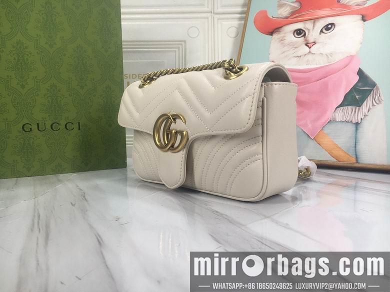 Replica Gucci Bags 1:1 446744 22X6X13cm DF 2colour