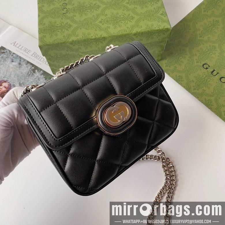 Replica Gucci Bags 1:1 741457 18X14.5X8cm YG 4colour
