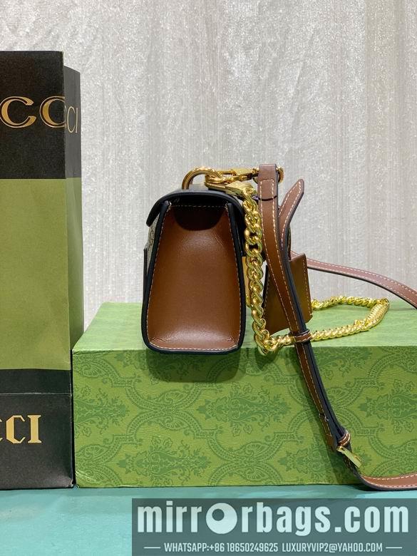 Replica Gucci Bags 1:1 Padlock 735103 22X11.5X7.5cm DF 2colour
