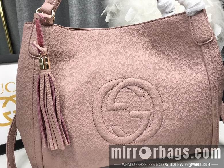 Replica Gucci Bags 1:1 WD282309裸粉 35X29X16