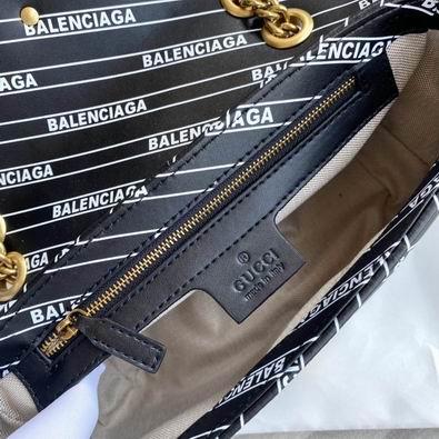 Replica Gucci Bags 1:1 GG Marmont 443497 26x15x7cm df03