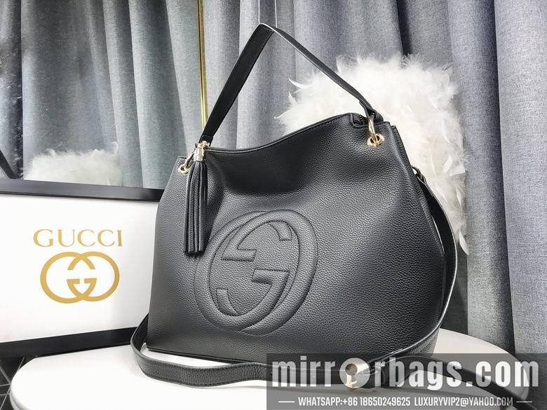 Replica Gucci Bags 1:1 WD408825黑色 35X30X15
