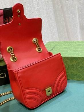 Replica Gucci Bags 1:1 18X15X8cm 022102 DF 4colour