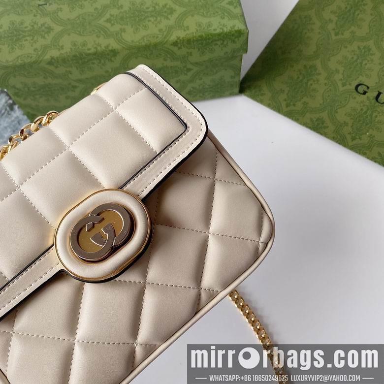 Replica Gucci Bags 1:1 741457 18X14.5X8cm YG 4colour