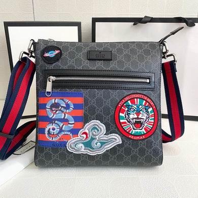 Replica Gucci Bags 1:1 WD474137克胶刺绣 27X28.5X5