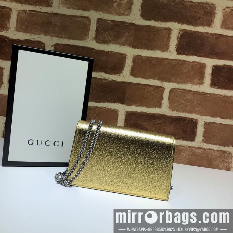 Replica Gucci Bags 1:1 WD476432金色 16.5X10X4.5
