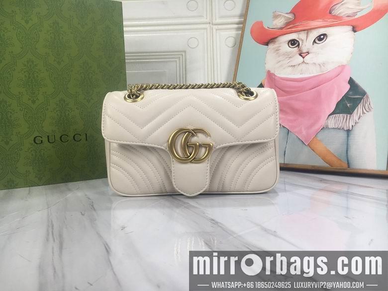 Replica Gucci Bags 1:1 446744 22X6X13cm DF 2colour