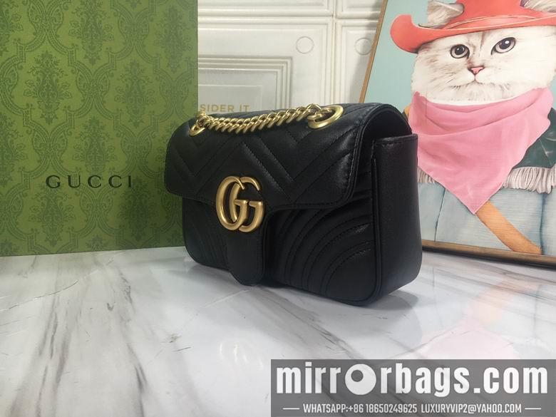 Replica Gucci Bags 1:1 446744 22X6X13cm DF 2colour