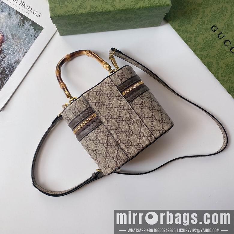 Replica Gucci Bags 1:1 760200 15.5X13.5X4cm YG 2colour