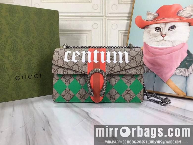 Replica Gucci Bags 1:1 WD400249啡印花 28X18X9