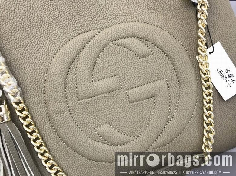 Replica Gucci Bags 1:1 WD308982大象灰 38X27X14