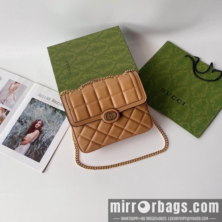 Replica Gucci Bags 1:1 740834 25X19.5X8cm YG 3colour