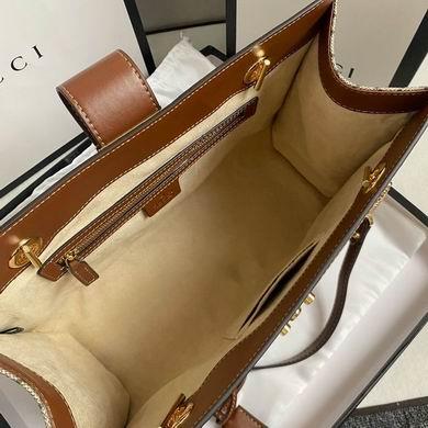 Replica Gucci Bags 1:1 WD479197棕 35X24X15