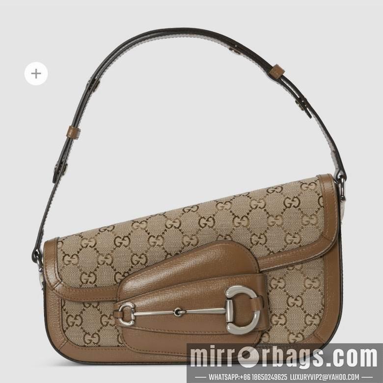 Replica Gucci Bags 1:1 764155 26.5X10.5X17X4-8cm YG 2colour