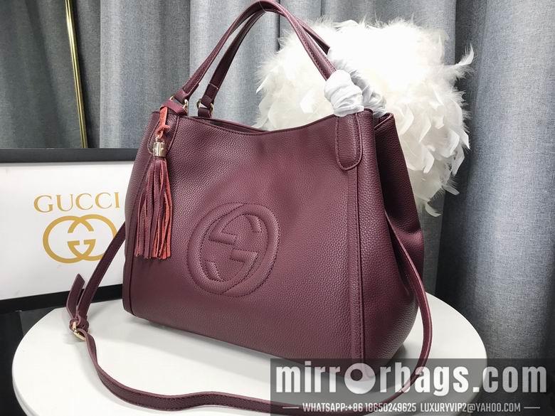 Replica Gucci Bags 1:1 WD282309紫色 35X29X16